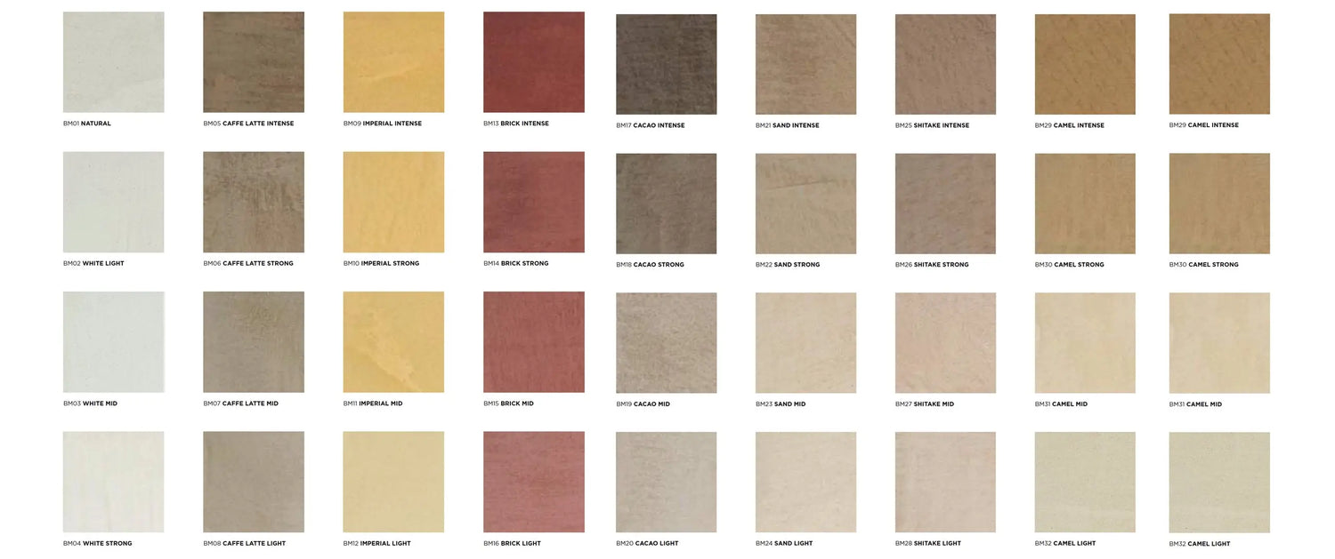 Les couleurs du MORTEX® - The Concrete Table Co.