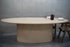 Amelia - Table à manger ellipse béton ciré - MORTEX The Concrete Table Co.
