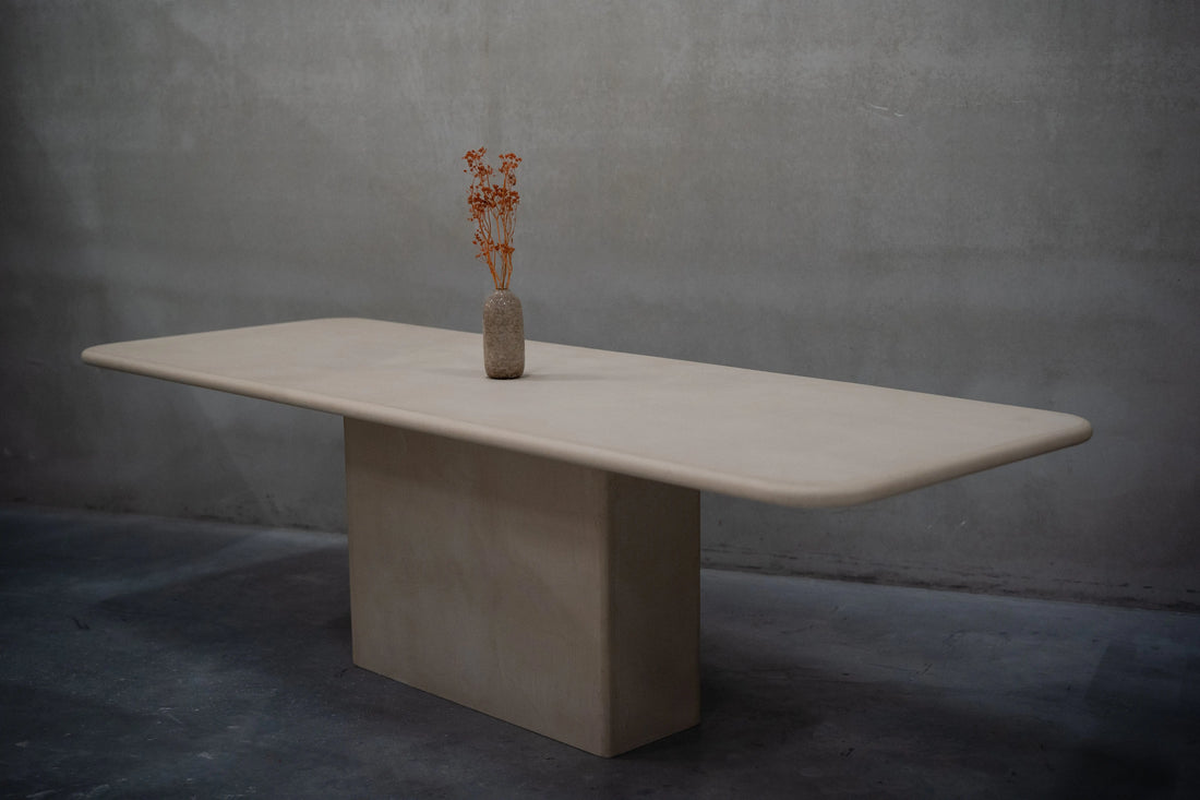 Kanso - MORTEX Rechthoekige eettafel