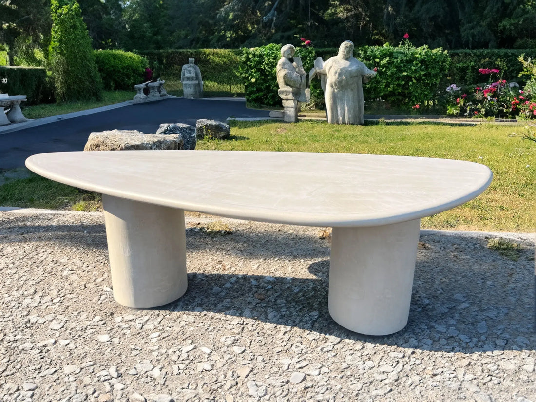 Luna - Table salle-à-manger en MORTEX® The Concrete Table Co.