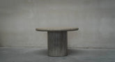 Mia - Table basse ronde en béton ciré (MORTEX®) The Concrete Table Co.