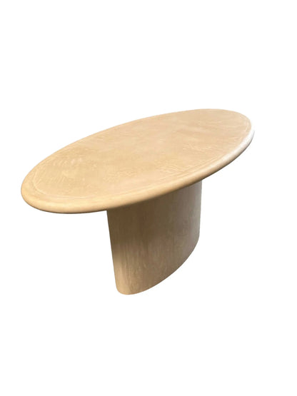 Amelia - Table salle-à-manger ellipse MORTEX® - The Concrete Table Co.