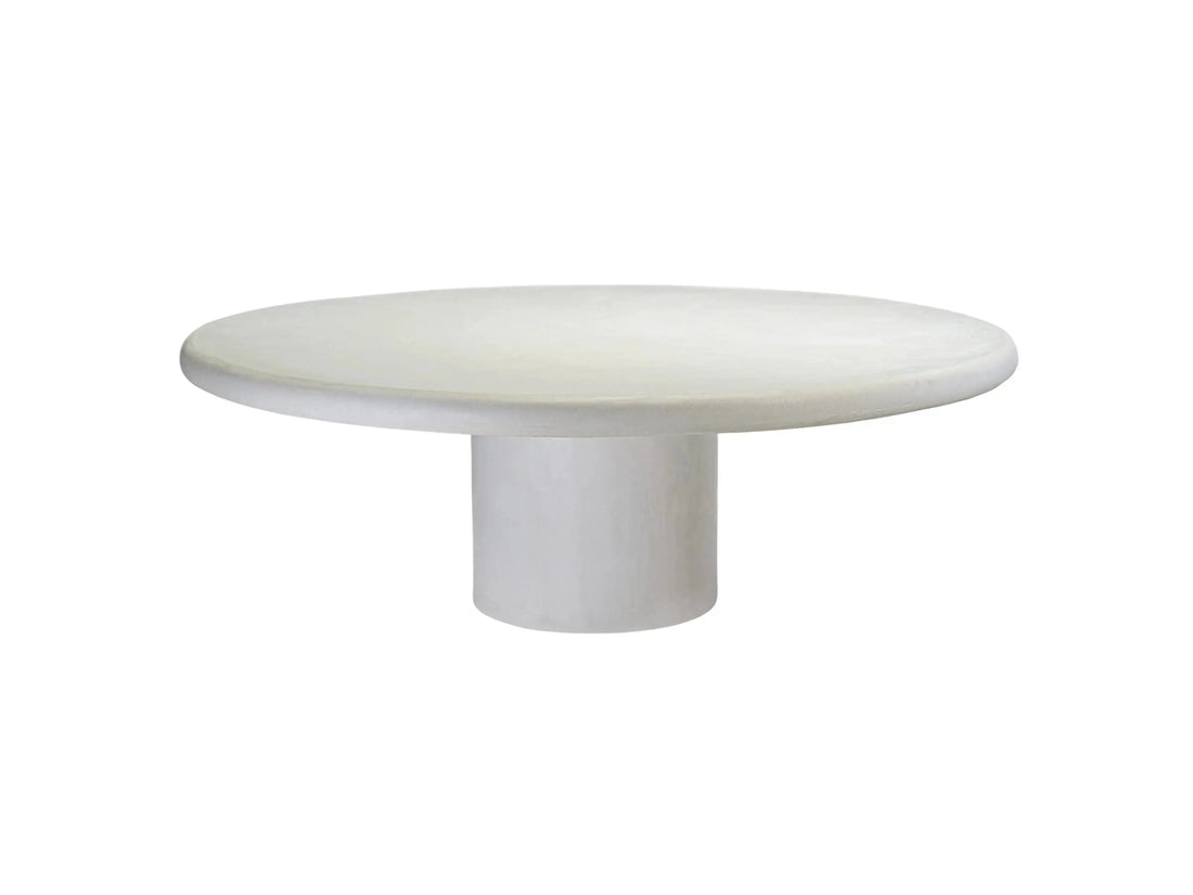 Mia - Table basse ronde en béton ciré (MORTEX®) The Concrete Table Co.
