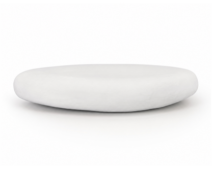 Monaco, table basse en béton ciré MORTEX®, vue studio sur fond blanc