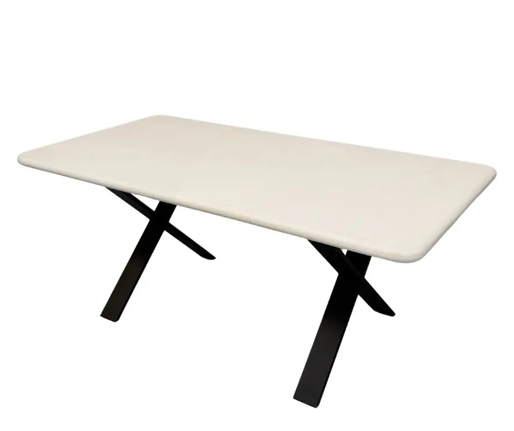 Rectangular Shape- Table salle-à-manger en MORTEX® The Concrete Table Co.